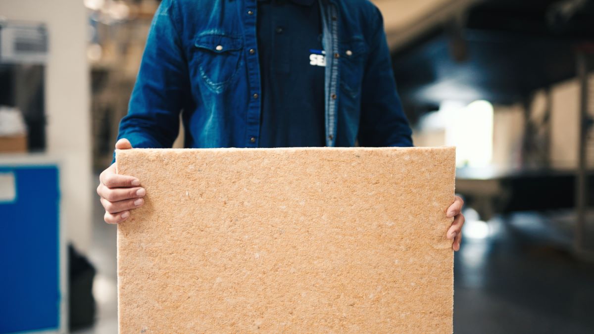 La nouvelle génération d'isolants bois. © Semin